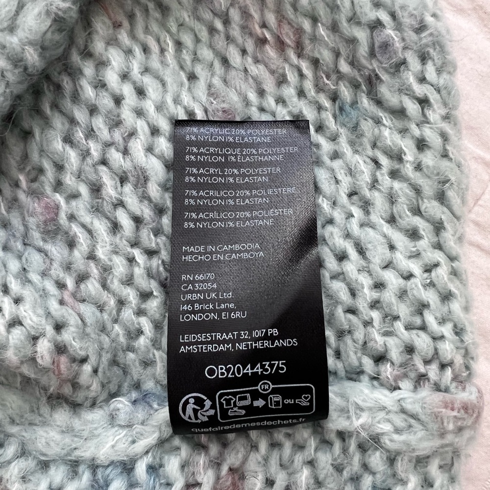 BDG Urban Outfitters Ryleigh Pullover Sweater NWOT oversize Size XS - Picture 10 of 10